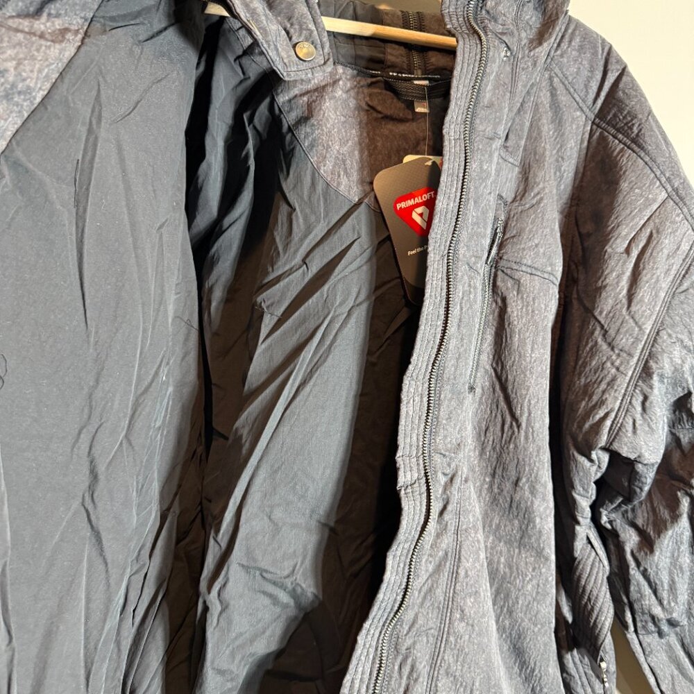 Free People FP Movement Tricked Out Trek Puffer Jacket Women's Large Black NWT - Picture 14 of 16